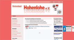 Desktop Screenshot of bvbw-hohenlohe.de