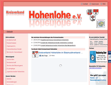 Tablet Screenshot of bvbw-hohenlohe.de